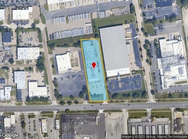  2455 E 10 Mile Rd, Warren, MI Parcel Map