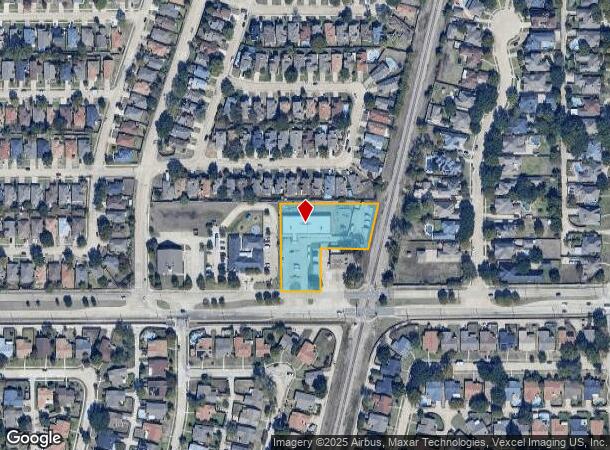 2151 E Rosemeade Pky, Carrollton, TX Parcel Map