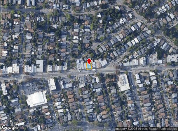  1579 Solano Ave, Berkeley, CA Parcel Map