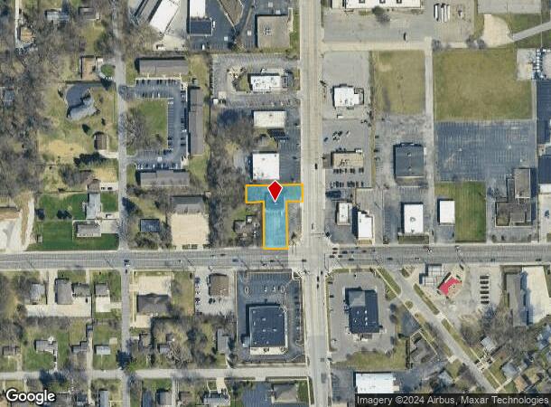  2123 Edison Rd, South Bend, IN Parcel Map