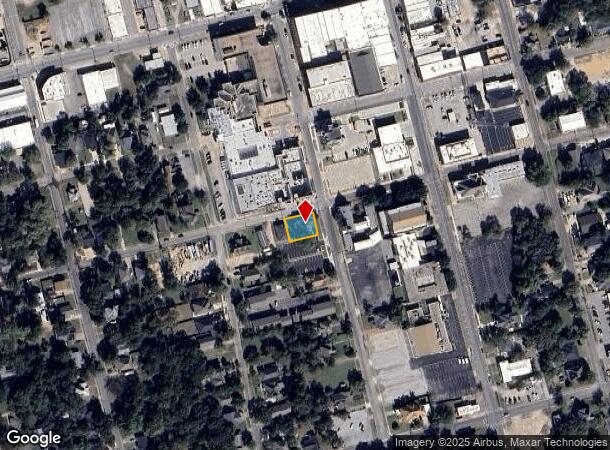  402 S Crockett St, Sherman, TX Parcel Map