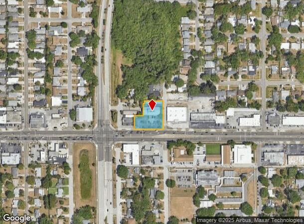  1808 Drew St, Clearwater, FL Parcel Map