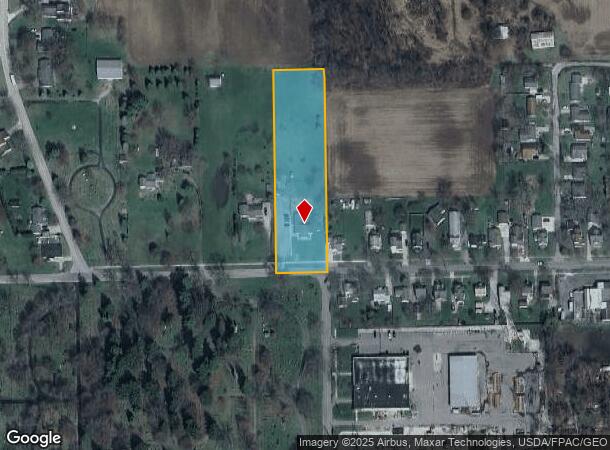 700 W Elm St, Wauseon, OH Parcel Map