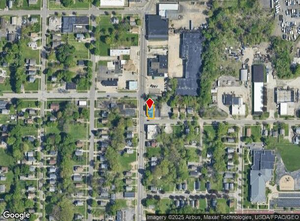 1099 Grant St, Akron, OH Parcel Map