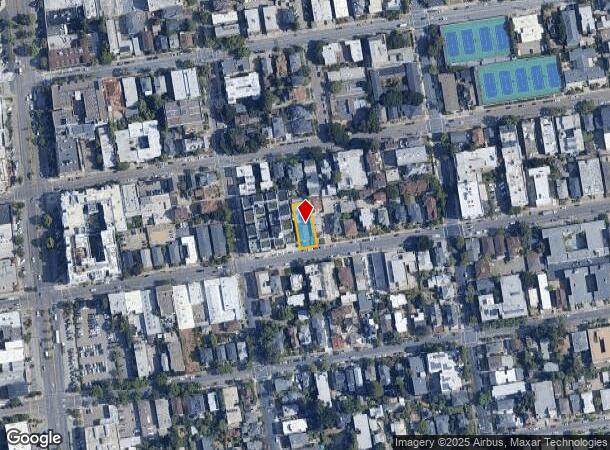 2213 Dwight Way, Berkeley, CA Parcel Map