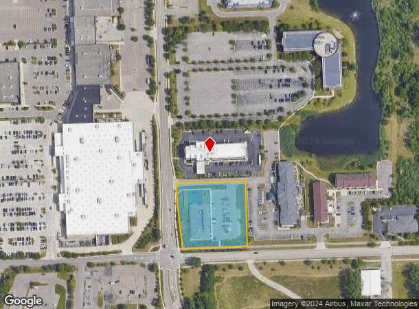  26120 Town Center Dr, Novi, MI Parcel Map