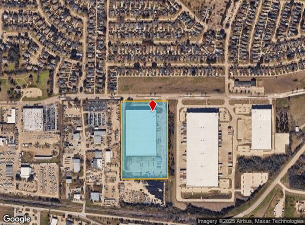 1130 E Kearney St, Mesquite, TX Parcel Map