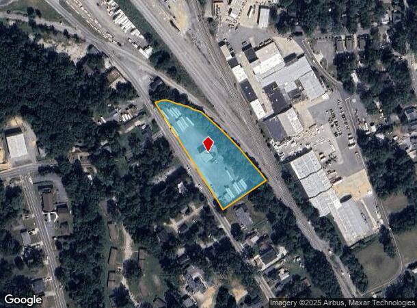  255 N Erwin St, Cartersville, GA Parcel Map