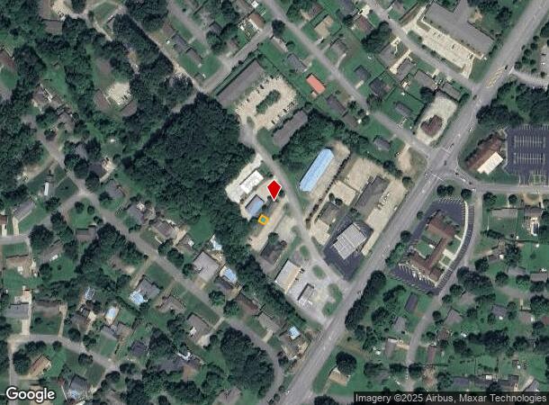  1609 Mockingbird Ct, Florence, AL Parcel Map