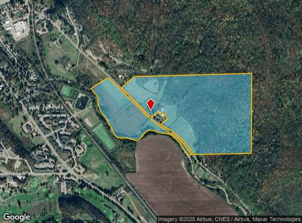  6152 Sugartown Rd, Ellicottville, NY Parcel Map