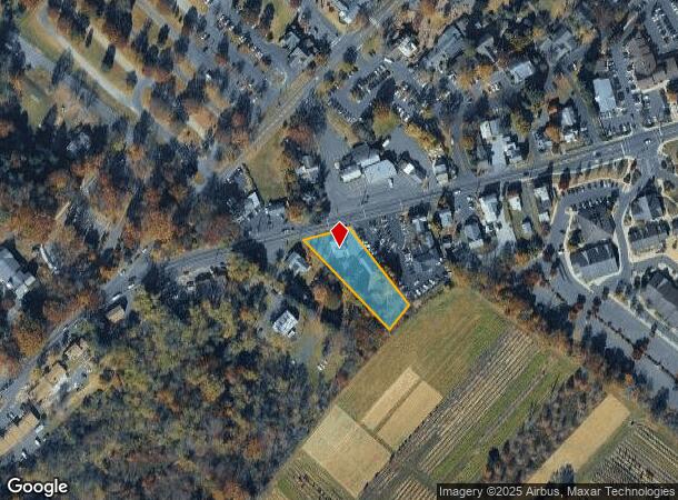 5761 Lower York Rd, Lahaska, PA Parcel Map