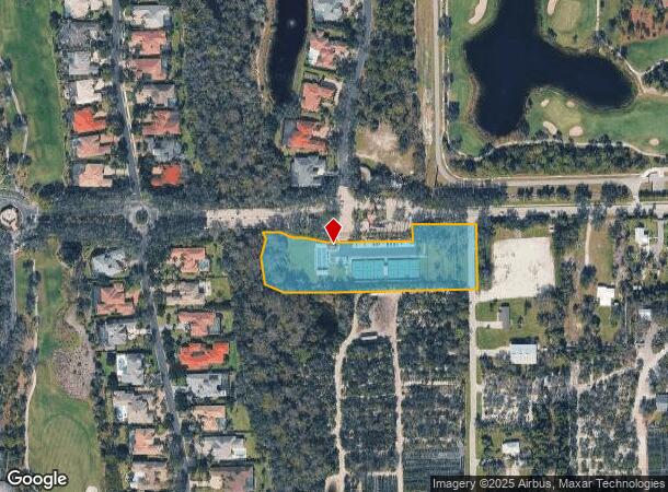 4521 W Bay Blvd, Estero, FL Parcel Map