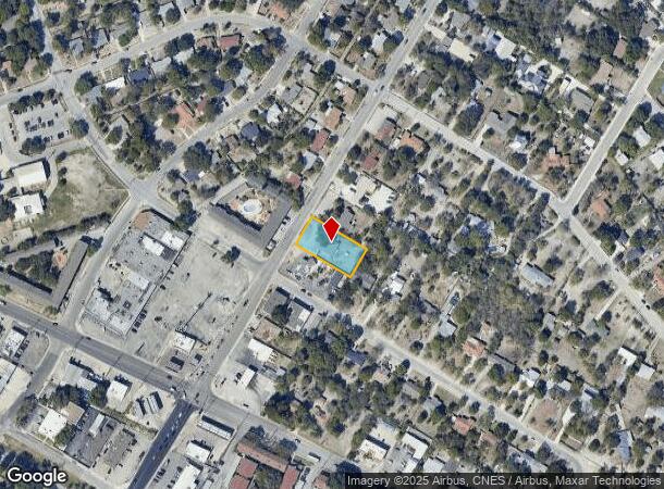  2910 Hillcrest Dr, San Antonio, TX Parcel Map