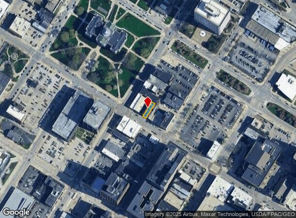 616 Adams St, Toledo, OH Parcel Map