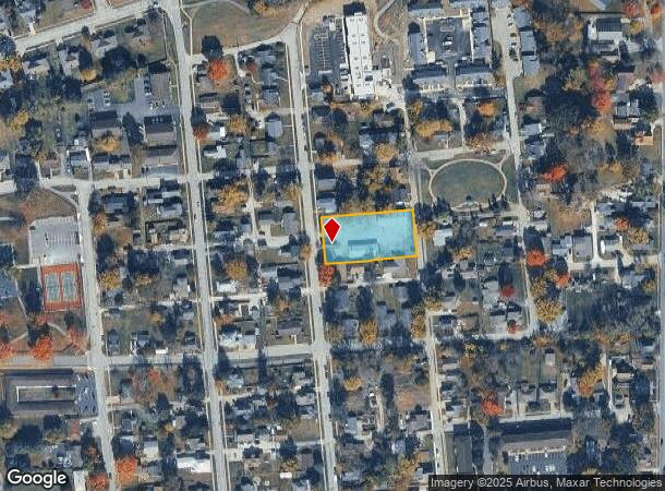 325 N Vine St, Plainfield, IN Parcel Map