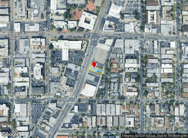  124 S Glendale Ave, Glendale, CA Parcel Map