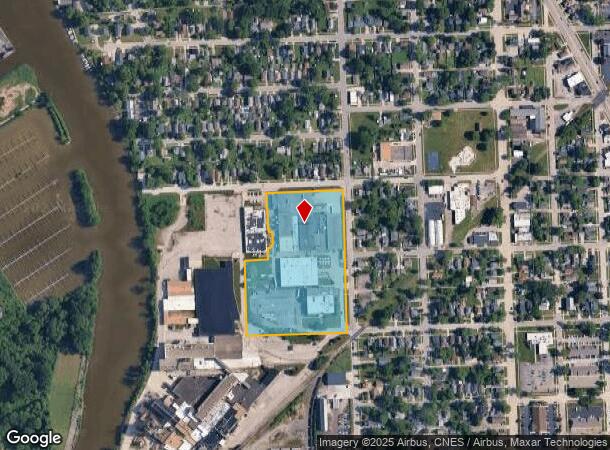 1600 Washington Ave, Port Huron, MI Parcel Map