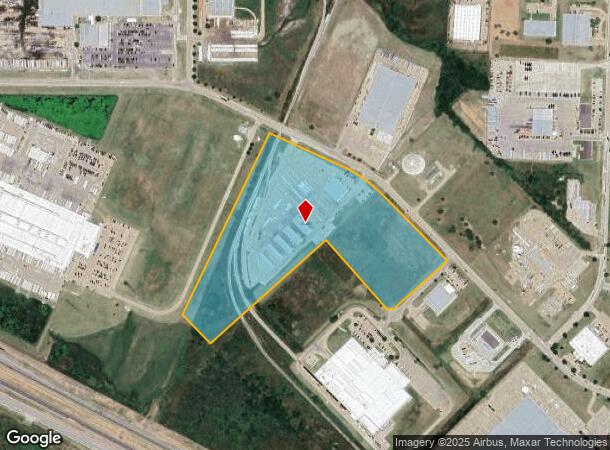  501 Apache Trl, Terrell, TX Parcel Map