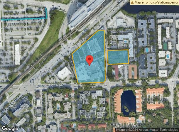  8601 S Dixie Hwy, Pinecrest, FL Parcel Map