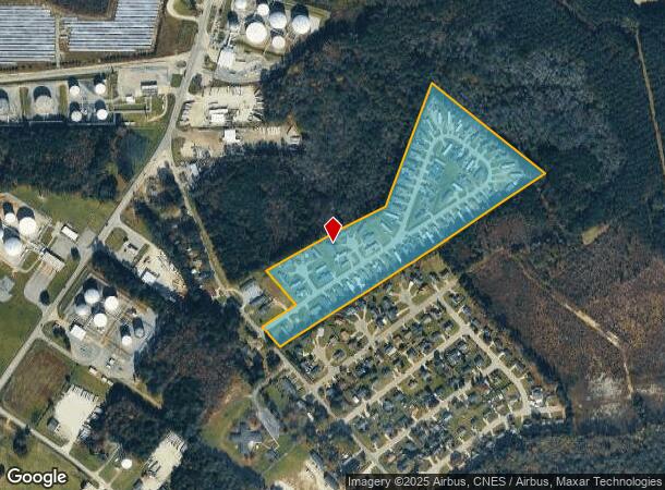  101 Hunting Dr, Selma, NC Parcel Map