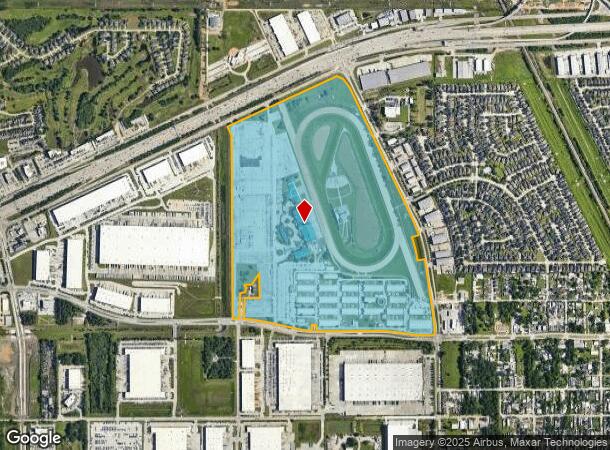  7575 N Sam Houston Pkwy W, Houston, TX Parcel Map