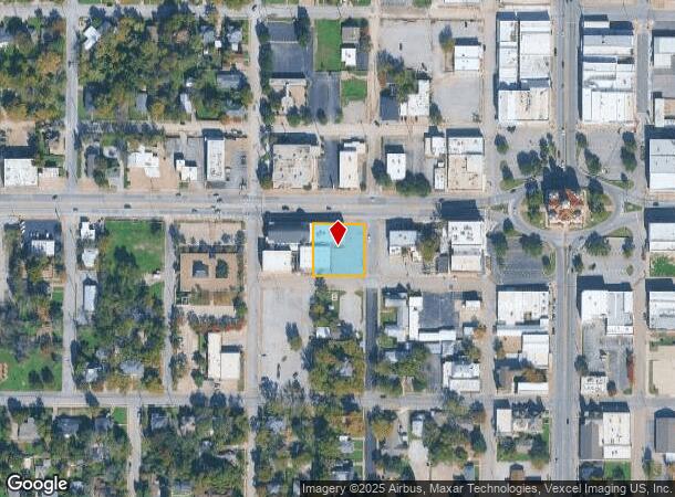  201 Palo Pinto St, Weatherford, TX Parcel Map