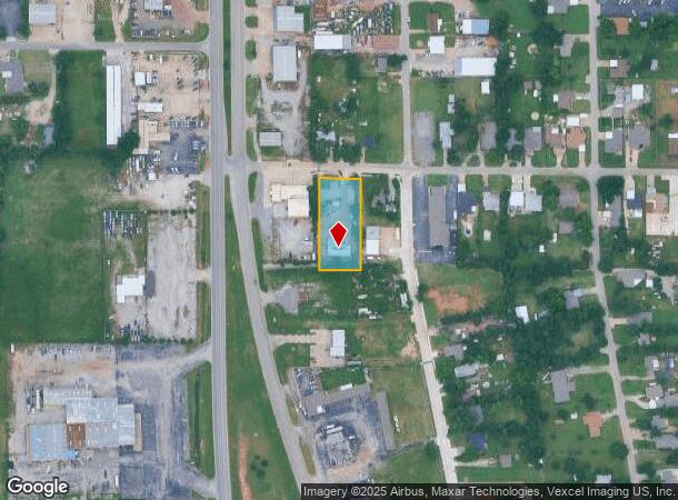 712 Cass Ave, Moore, OK Parcel Map