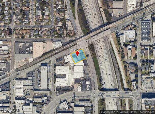  8307 S La Cienega Blvd, Inglewood, CA Parcel Map