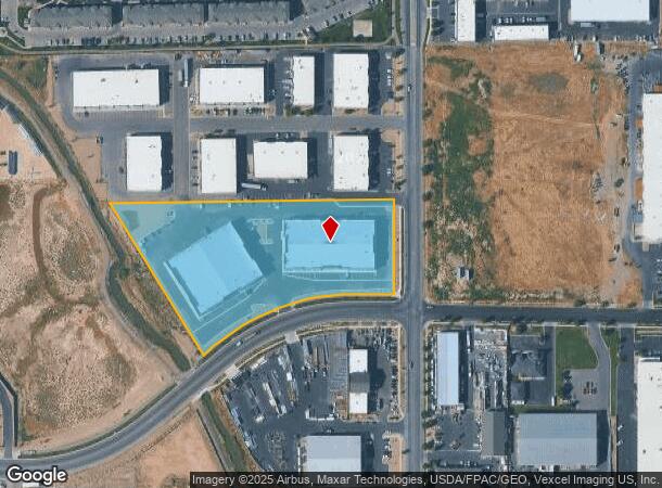  198 W 3450 N, Spanish Fork, UT Parcel Map