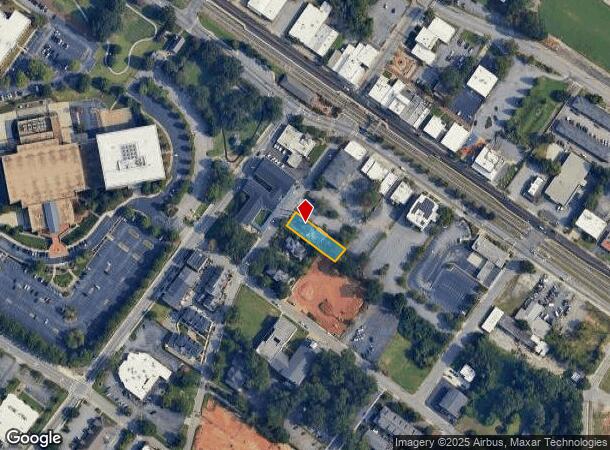  3532 S Fulton Ave, Atlanta, GA Parcel Map