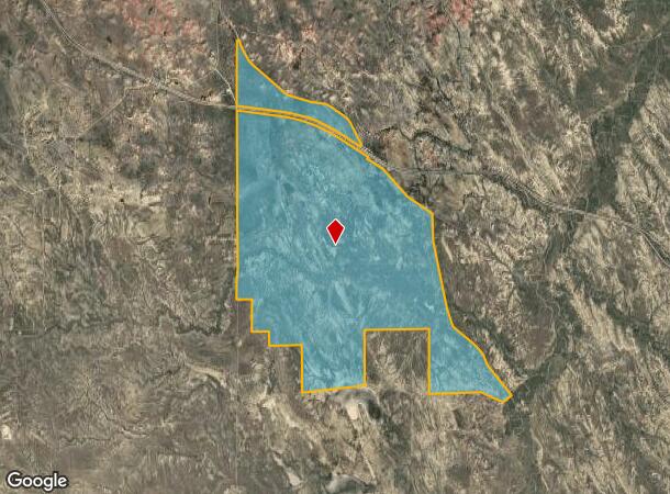 689 Dry Creek Rd, Buffalo, WY Parcel Map