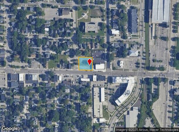  649 Fulton St W, Grand Rapids, MI Parcel Map
