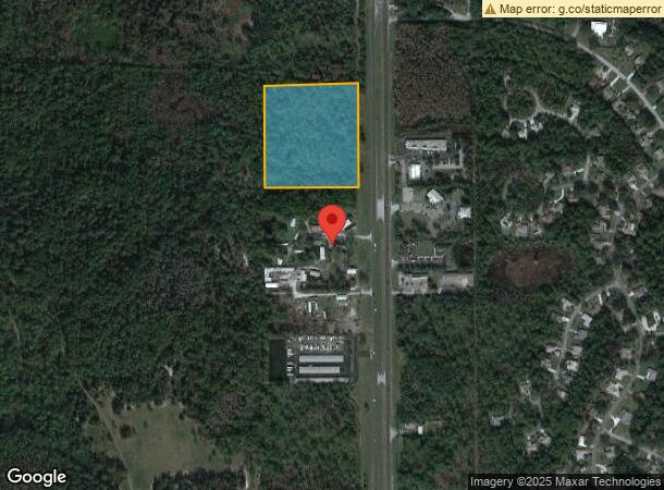  8320 S Suncoast Blvd, Homosassa, FL Parcel Map