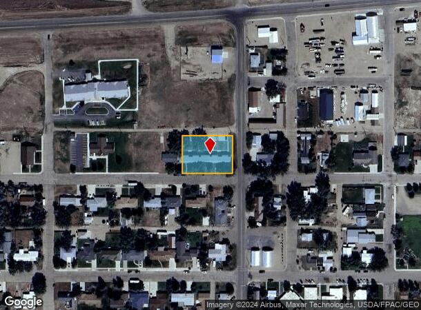  518 W Jefferson Ave, Chester, MT Parcel Map