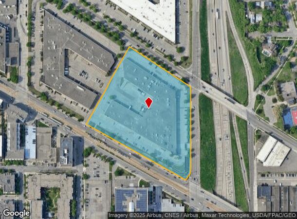  2575 University Ave W, Saint Paul, MN Parcel Map