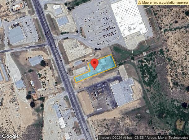  2307 S Bridge St, Brady, TX Parcel Map