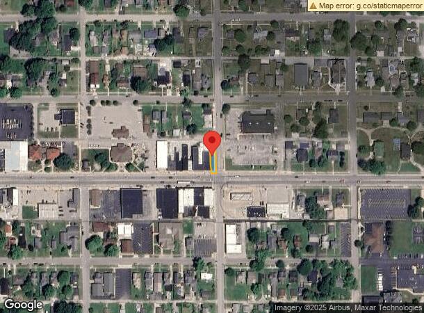  245 E Main St, Gas City, IN Parcel Map