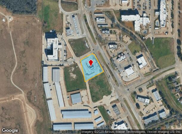  4442 S Collins St, Arlington, TX Parcel Map