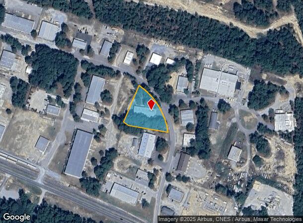 307 Fields Dr, Aberdeen, NC Parcel Map