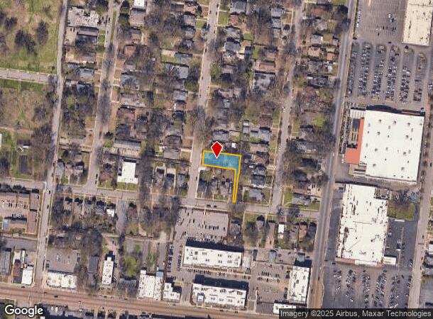  72 Clark Pl, Memphis, TN Parcel Map