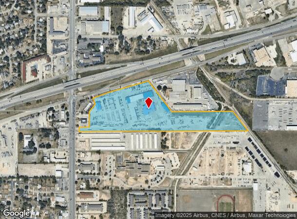  4562 Interstate 10 E, San Antonio, TX Parcel Map
