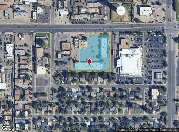  3501 50Th St, Lubbock, TX Parcel Map
