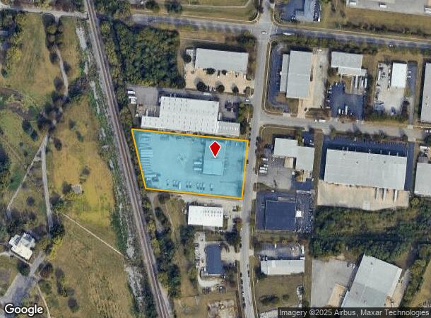  1677 Jaggie Fox Way, Lexington, KY Parcel Map