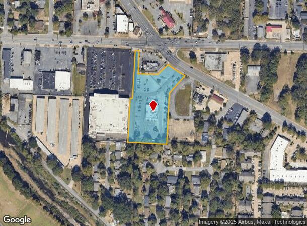 8407 W Markham St, Little Rock, AR Parcel Map