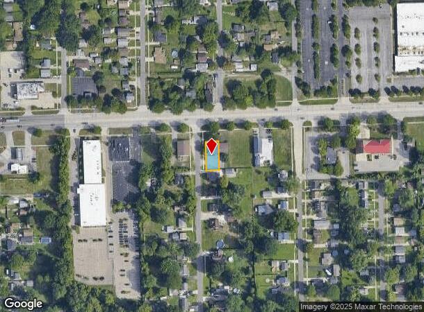  25507 Ecorse Rd, Taylor, MI Parcel Map