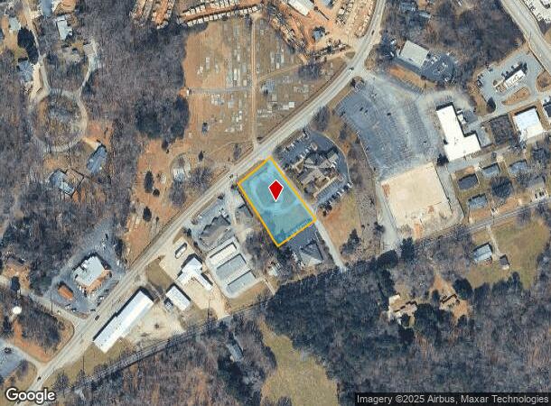  456 W Louise St, Clarkesville, GA Parcel Map