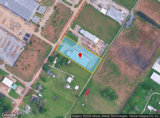  409 S Bernard Rd, Broussard, LA Parcel Map