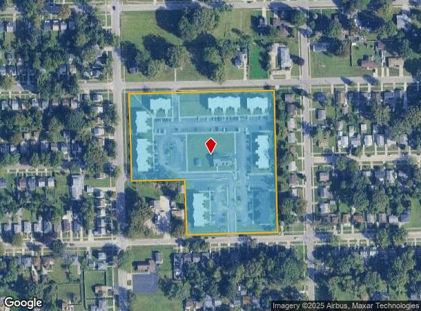 26382 Colgate St, Inkster, MI Parcel Map