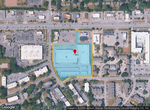  1601 W 23Rd St, Lawrence, KS Parcel Map