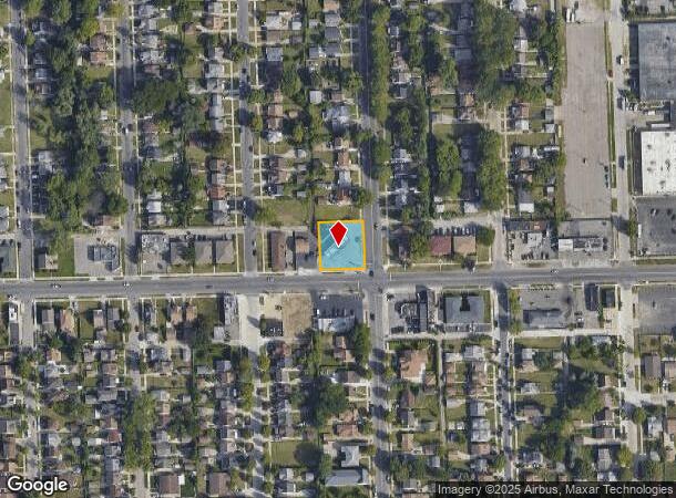  14620 Tireman St, Detroit, MI Parcel Map